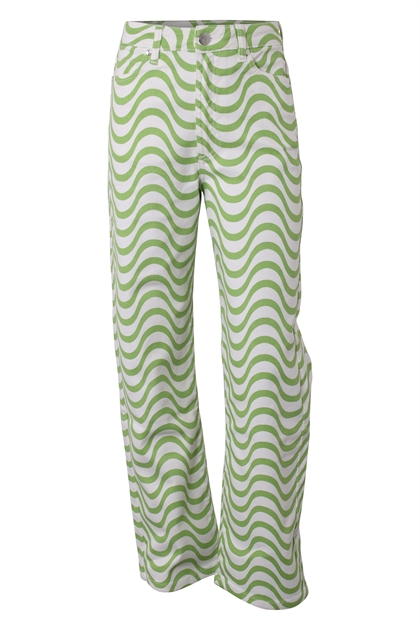 Hound pige jeans/bukser "Wild wave" (højtaljet) - Green